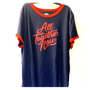Old navy tee shirt